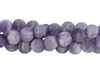 Dog Tooth Amethyst Matte 8mm Round