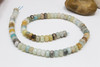 Amazonite Multi Color Polished 5x8mm Faceted Rondel