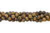 Tiger Eye Matte 12mm Round