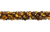 Tiger Eye Grade A Polished 4mm Faceted Round - 128 Cut