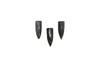 Black Sunstone Polished 13x5mm Faceted Bullet