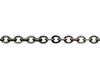 Antique Silver 4x2.5mm Cable Chain - Sold By 6 Inches