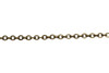 Antique Brass 4x2.5mm Cable Chain - Sold By 6 Inches