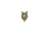 14K Gold Filled 10x16mm Rosary Center Connector