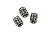 Stainless Steel 9x12mm Fleur de Lis Tube Bead