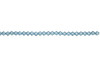 Swarovski Crystal Aqua 5328 4mm Bicones