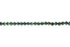 Swarovski Crystal Scarab Green 5328 4mm Bicones