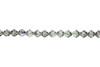 Swarovski Crystal Black Diamond AB 5328 6mm Bicones