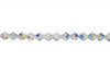 Swarovski Crystal Crystal AB 5328 6mm Bicones