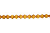 Swarovski Crystal Topaz 5328 6mm Bicones