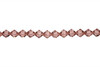 Swarovski Crystal Blush Rose 5328 6mm Bicones