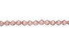 Swarovski Crystal Vintage Rose 5328 6mm Bicones