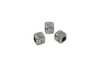 Stainless Steel 8mm "E" Letter Bead