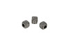 Stainless Steel 8mm R Letter Bead