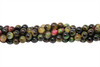 Tiger Eye A Grade Polished 6mm Round Galaxy - Autumn Mix