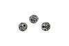 Stainless Steel 10mm Round Vine Bead