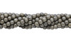 Grey Wood Polished 6mm Round