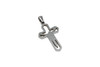 Stainless Steel 33x19.5x2mm Crucifix Cross