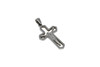 Stainless Steel 33x19.5mm Crucifix Cross Pendant