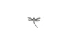 Stainless Steel 15x16.5mm Dragonfly Charm