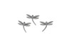 Stainless Steel 15x16.5mm Dragonfly Charm