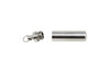 Stainless Steel Screw Top Capsule 37x9mm Pendant