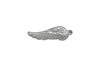 Stainless Steel 38.5x13mm Wing Pendant
