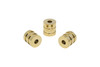 Gold Plated Stainless Steel 10x10.5mm Column Bead