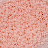 Size 11 Miyuki Seed Beads -- 427A Opaque Peach Luster