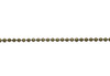 Antique Brass 1.5mm Diamond Cut Ball Chain - Sold By 6 Inches