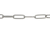 Stainless Steel 19x6.5mm Paperclip Chain - Sold By 6 Inches