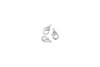 Silver Plated 9x5mm Trigger Clasp