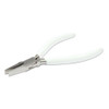 Flat Nose Pliers with White Handle