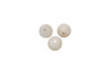 Cream Moonstone Polished 12mm Faceted Round Bead