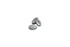 Natural Black Shell Polished 7x10mm Flat Oval Bead