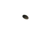 Natural Black Shell 7x10mm Flat Oval - Sold Individually