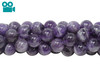 Dog Tooth Amethyst A Grade Polished 10mm Round