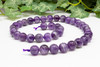Dog Tooth Amethyst A Grade Polished 10mm Round