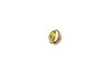 Gold Plated Zinc Alloy 8x10mm Pink Cowrie Shell Bead