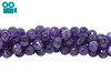 Amethyst Polished 12mm Faceted Round