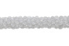 Crystal Quartz Polished 6mm Faceted Round - 64 Cut