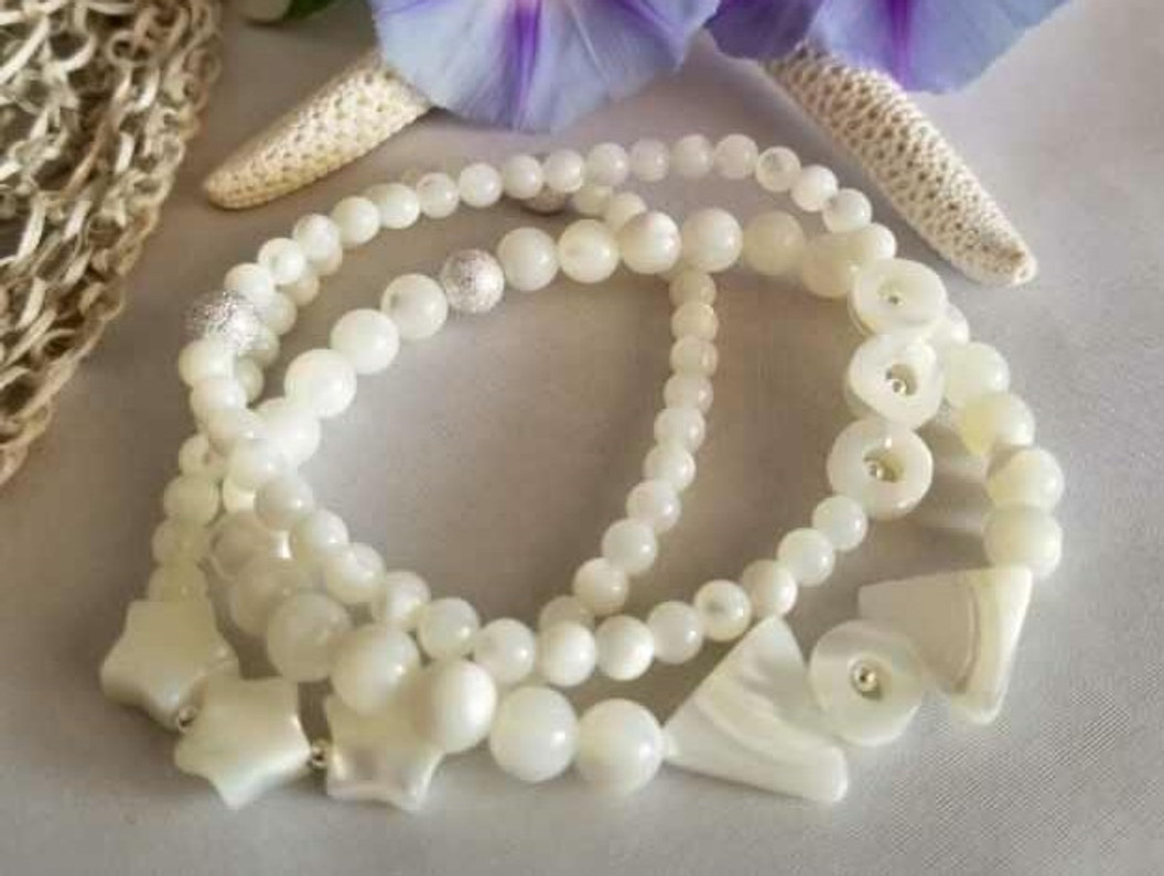 ​Set of Three Celestial Stretch Bracelets