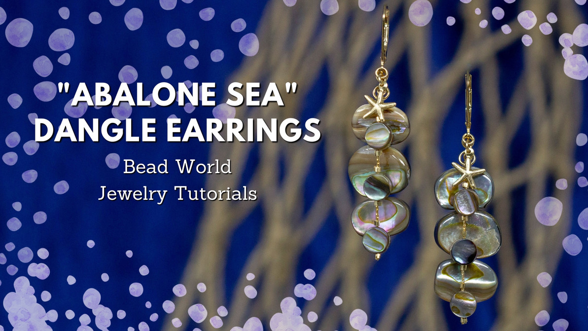 "Abalone Sea" Dangle Earrings