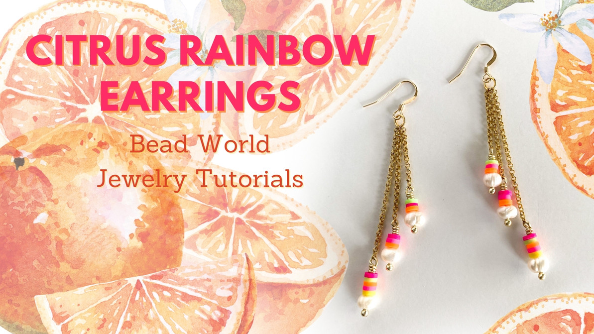 ​Citrus Rainbow – Earrings