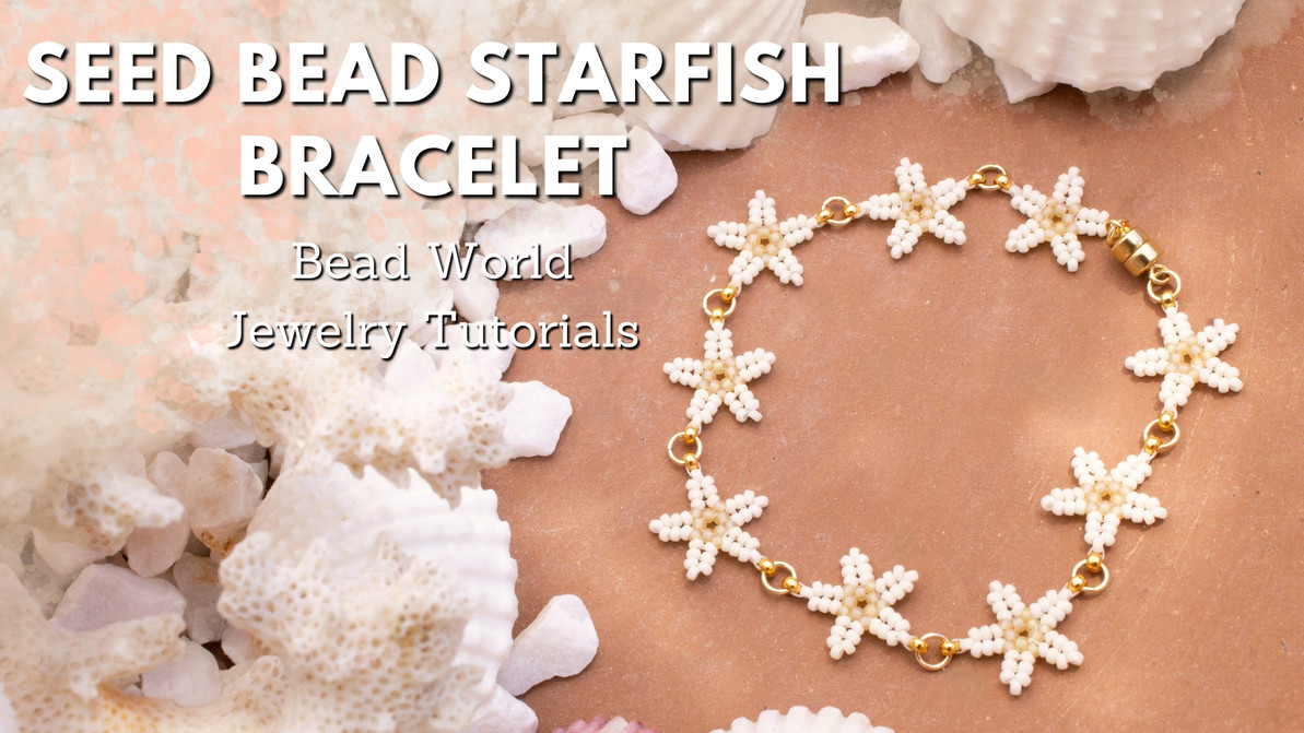 Seed Bead Starfish Bracelet