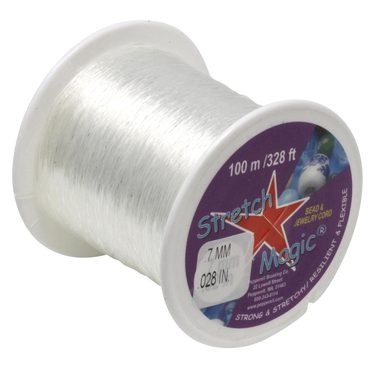 Stretch Magic® - Clear - 328ft - .7mm - Bead World