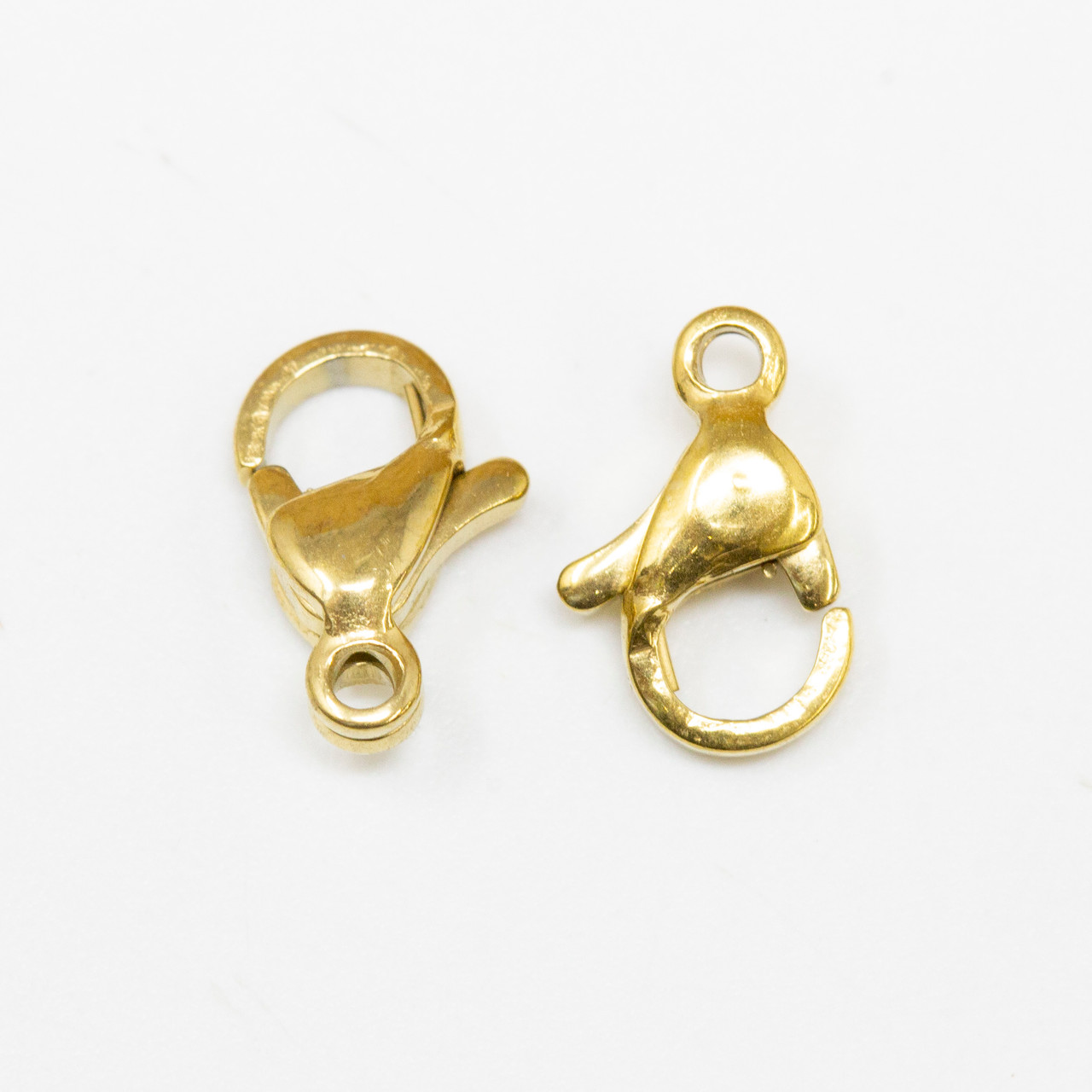 9x6mm Gold Lobster Clasp - 18K