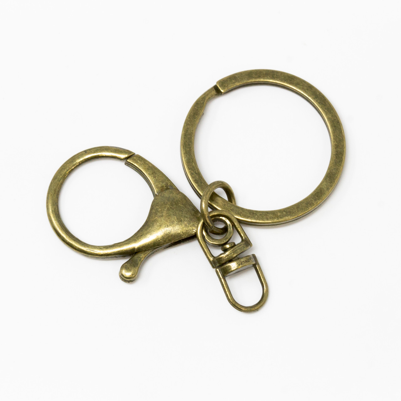 アクセサリー Kisaragi Antique Bronze Plated Lobster Clasp with Keychain