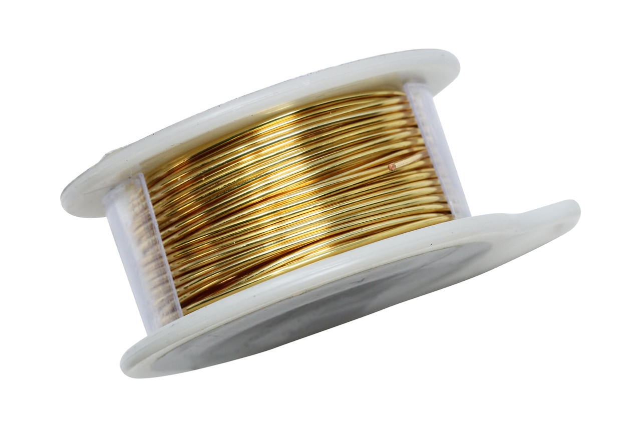 Craft Wire Filo Quadrato In Oro Rosa 14/20 – 20 Gauge (0,81 Mm), Morbido Morto, 10 M Per Gioielli Fai Da Te