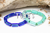 Czech Glass Tube Beads